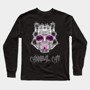 Cannibal Cat Pink Cataracts Long Sleeve T-Shirt